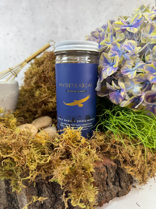 HOLY BASIL + DRIED MANGO