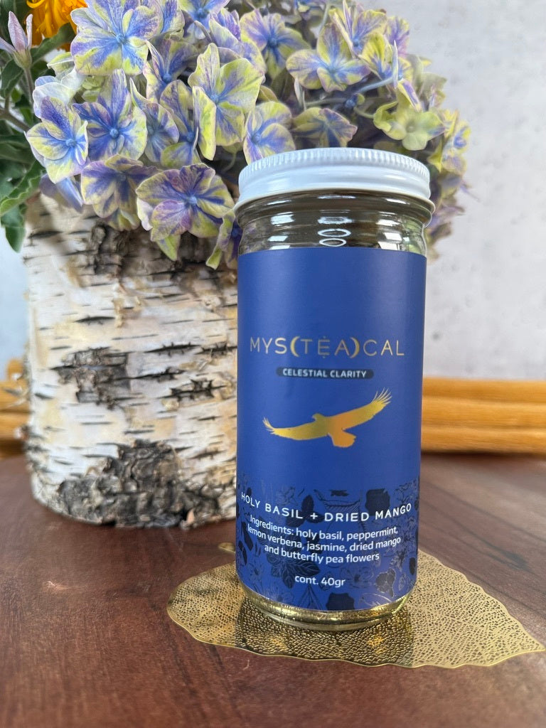 HOLY BASIL + DRIED MANGO