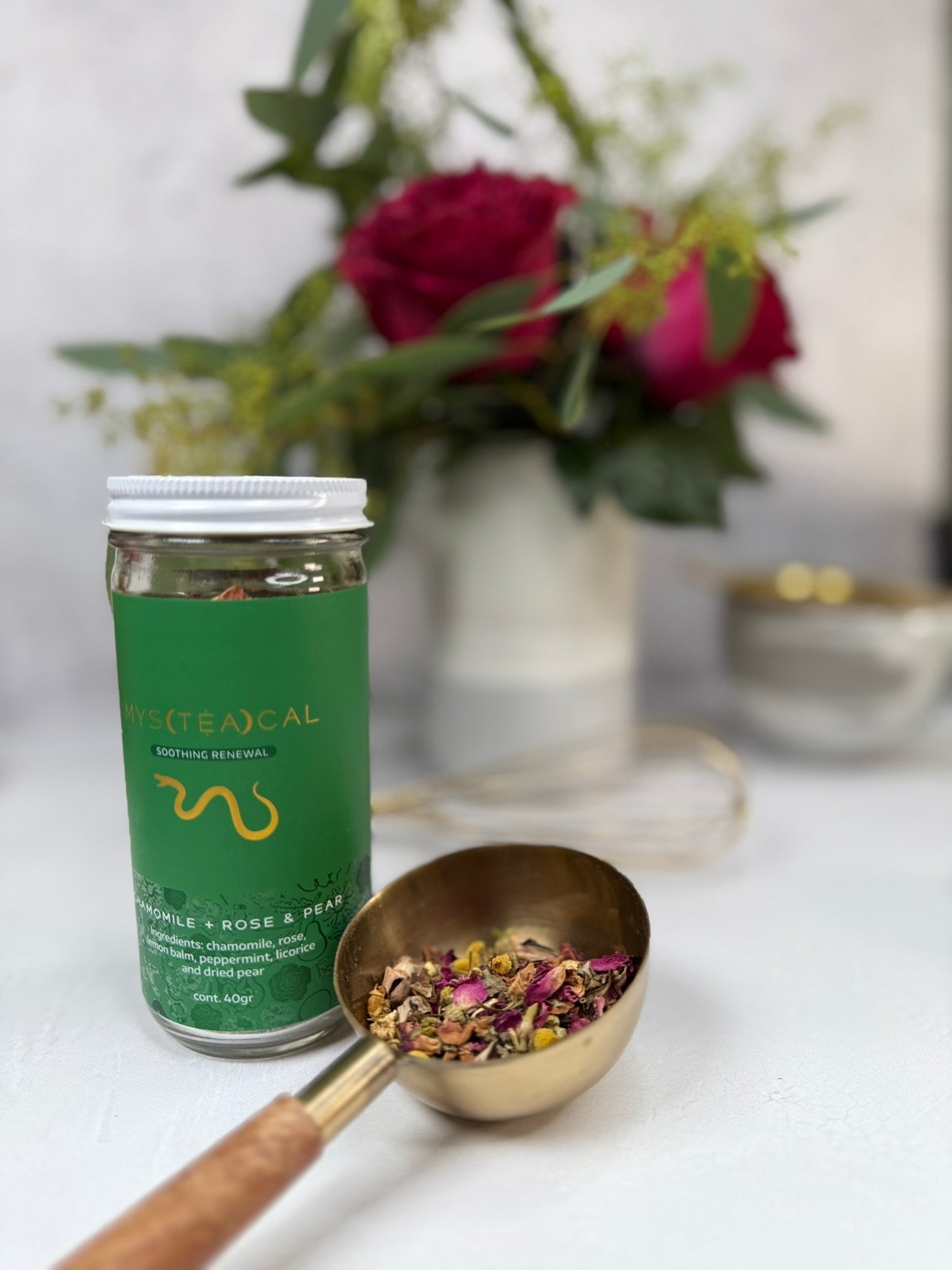 CHAMOMILE + ROSE & PEAR