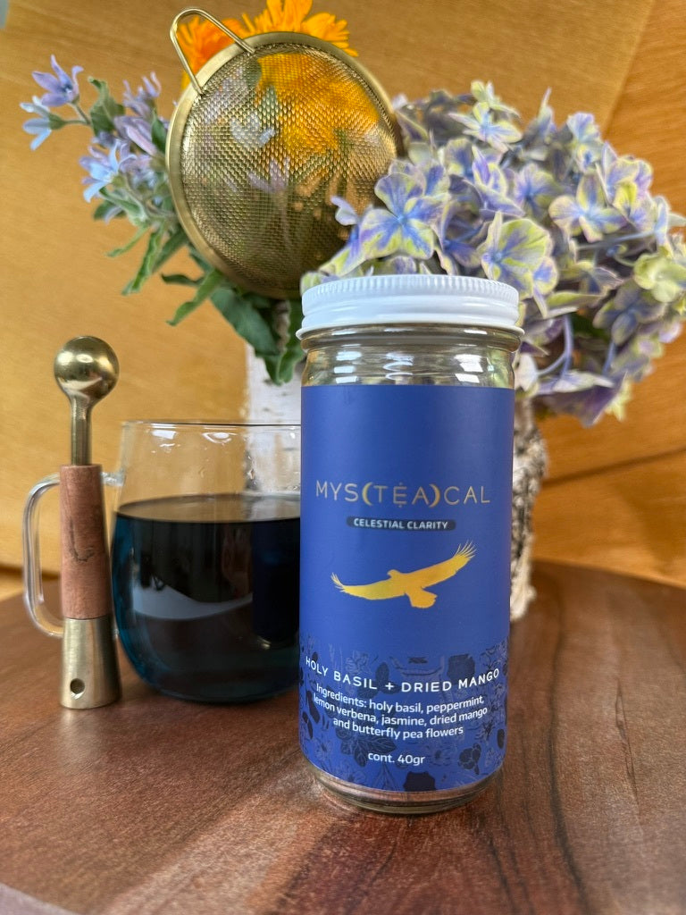 HOLY BASIL + DRIED MANGO