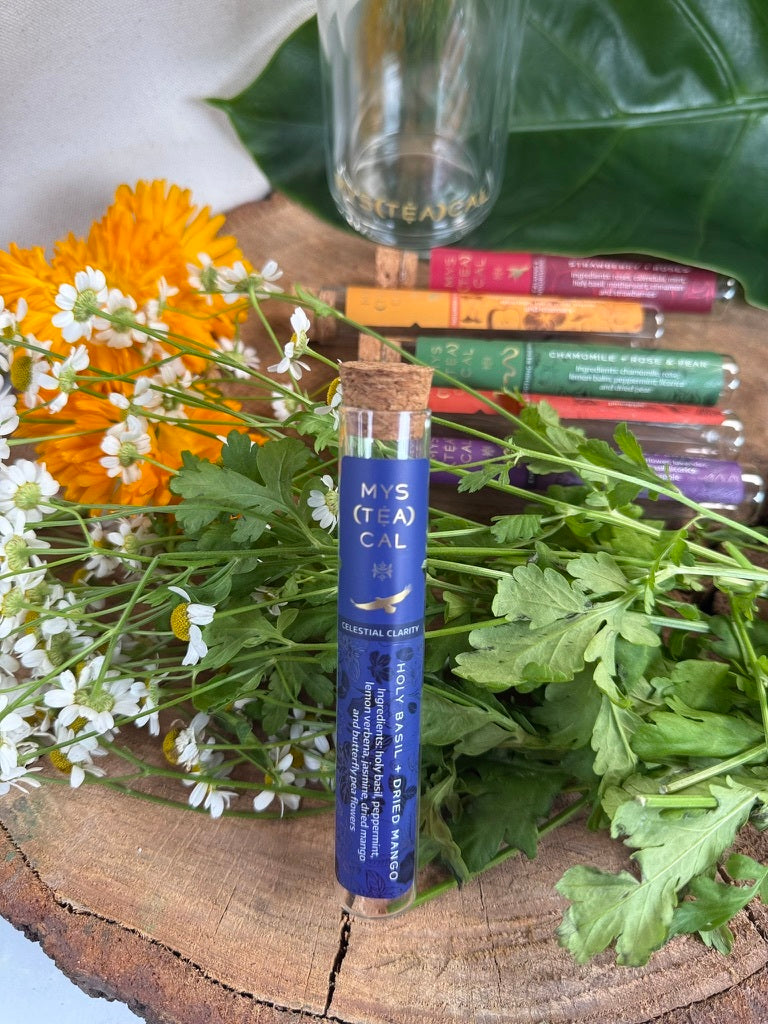 HOLY BASIL + DRIED MANGO