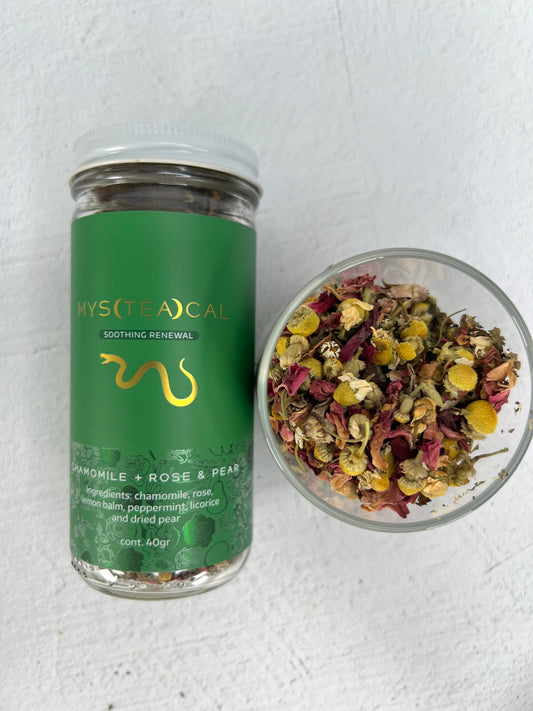 CHAMOMILE + ROSE & PEAR