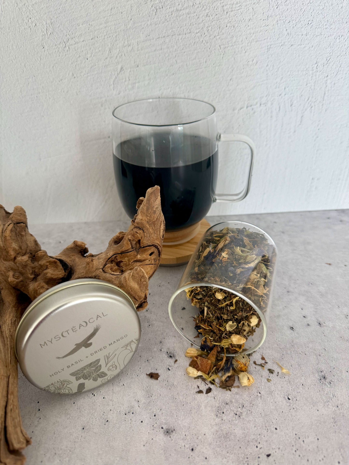 HOLY BASIL + DRIED MANGO